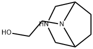 3,8-Diazabicyclo[3.2.1]octane-8-ethanol(8CI) Struktur