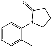 1-(2-methylphenyl)pyrrolidin-2-one Struktur