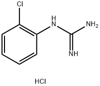 N-(2-CHLORO-PHENYL)-GUANIDINE HYDROCHLORIDE Struktur