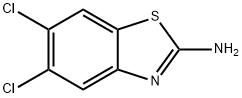 5,6-Dichloro-2-benzothiazolamine Structure