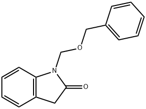 N-benzyloxymethyloxindole Struktur