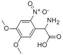 AMINO-(4,5-DIMETHOXY-2-NITRO-PHENYL)-ACETIC ACID Struktur