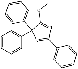 2,5,5-Triphenyl-4-methoxyimidazole Struktur