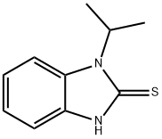 2H-Benzimidazole-2-thione,1,3-dihydro-1-(1-methylethyl)-(9CI) Struktur