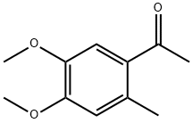 1-(4,5-DIMETHOXY-2-METHYLPHENYL)ETHAN-1-ONE Struktur