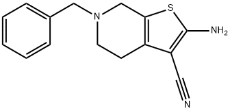 2-AMINO-6-BENZYL-4,5,6,7-TETRAHYDRO-THIENO[2,3-C]PYRIDINE-3-CARBONITRILE|2-氨基-6-芐基-4,5,6,7-四氫噻吩并[2,3-C]吡啶-3-甲腈