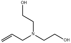 2-[ALLYL(2-HYDROXYETHYL)AMINO]ETHAN-1-OL Struktur