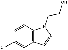 2-(5-Chloro-1H-indazol-1-yl)ethanol Struktur