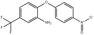 2-(4-Nitrophenoxy)-5-(trifluoromethyl)benzeneamine Struktur