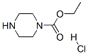 ethyl piperazine-1-carboxylate monohydrochloride  Struktur