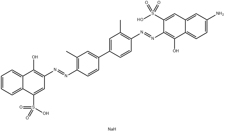 OXAMINE BLUE 4R Struktur