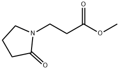 METHYL 3-(2-OXOPYRROLIDIN-1-YL) PROPANOATE Struktur