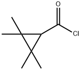 2，2，3，3-tetramethyl cyclopropane carboxynyl chloride Struktur