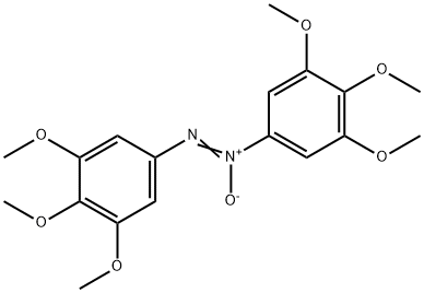 3,3',4,4',5,5'-Hexamethoxyazoxybenzene Struktur