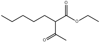 Ethyl 2-pentylacetoacetate Struktur