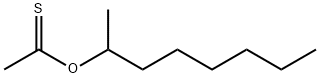 Thioacetic acid S-octyl ester Struktur