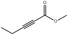 METHYL 2-PENTYNOATE Struktur