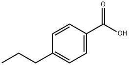 4-Propylbenzoic acid Struktur