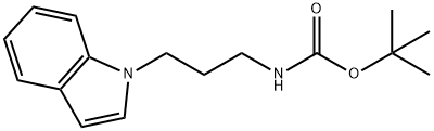 TERT-BUTYL 3-(1H-INDOL-1-YL)PROPYLCARBAMATE Struktur