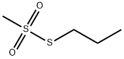 Propyl Methanethiosulfonate Struktur