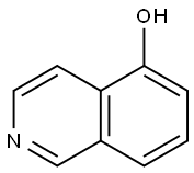 5-Hydroxyisoquinoline Struktur