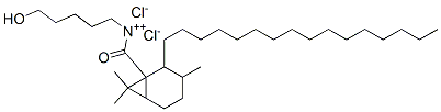 HYDROXYETHYL CETEARAMIDOPROPYLDIMONIUM CHLORIDE Struktur