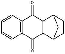 1,2,3,4,4a,9a-Hexahydro-1,4-methanoanthracene-9,10-dione Struktur