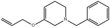 5-ALLYLOXY-1-BENZYL-1,2,3,6-TETRAHYDRO-PYRIDINE Struktur