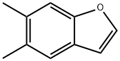 5,6-dimethylbenzofuran Struktur