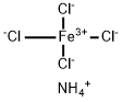 ammonium iron tetrachloride Struktur