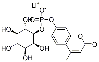 4-MethyluMbelliferyl Myo-Inositol 1-Phosphate LithiuM Salt Struktur