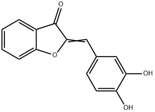 2-(3,4-Dihydroxy-benzylidene)-benzofuran-3-one,  Sphingosine  Kinase  Inhibitor  V Struktur