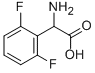 AMINO-(2,6-DIFLUORO-PHENYL)-ACETIC ACID Struktur