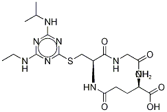 Atrazine Glutathione Adduct Struktur