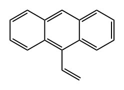 9-VINYLANTHRACENE Struktur