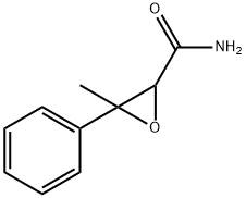 3-METHYL-3-PHENYL-2-OXIRANECARBOXAMIDE Struktur