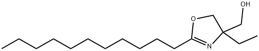 4-ethyl-2-undecyl-2-oxazoline-4-methanol  Struktur