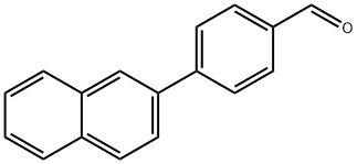 4-(6-(Methoxycarbonyl)naphthalen-2-yl)benzaldehyde Struktur