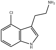 2-(4-CHLORO-1H-INDOL-3-YL)-ETHYLAMINE Struktur