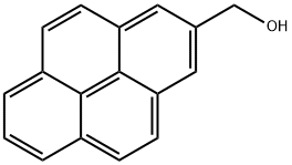 2-HYDROXYMETHYLPYRENE Struktur