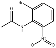 AcetaMide, N-(2-broMo-6-nitrophenyl)- Struktur