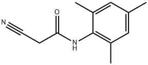 2-CYANO-N-(2,4,6-TRIMETHYL-PHENYL)-ACETAMIDE Struktur