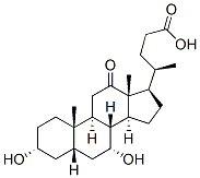 3alpha,7alpha-dihydroxy-12-oxo-5beta-cholan-24-oic acid