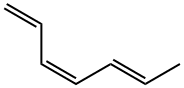 (E,Z)-1,3,5-Heptatriene Struktur