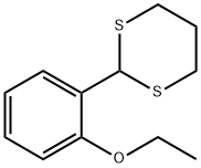 2-(2-Ethoxyphenyl)-1,3-dithiane Struktur