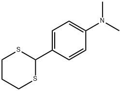 2-[4-(Dimethylamino)phenyl]-1,3-dithiane Struktur