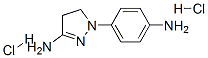 1-(4-aminophenyl)-4,5-dihydro-1H-pyrazol-3-amine dihydrochloride  Struktur