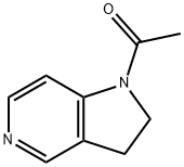 1H-Pyrrolo[3,2-c]pyridine, 1-acetyl-2,3-dihydro- (8CI,9CI) Struktur