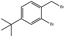 2-BROMO-1-BROMOMETHYL-4-TERT-BUTYL-BENZENE Struktur