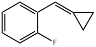 Benzene, 1-(cyclopropylidenemethyl)-2-fluoro- (9CI) Struktur